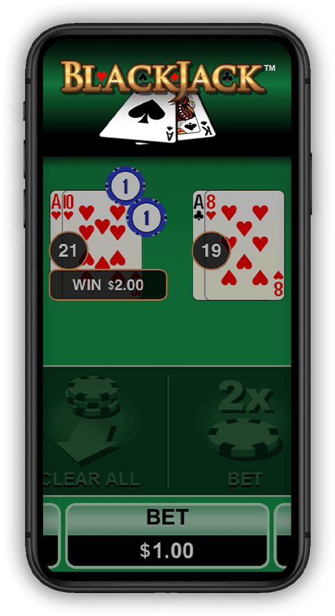 Screenshot showing zo9 App interface with intuitive menus and game choices